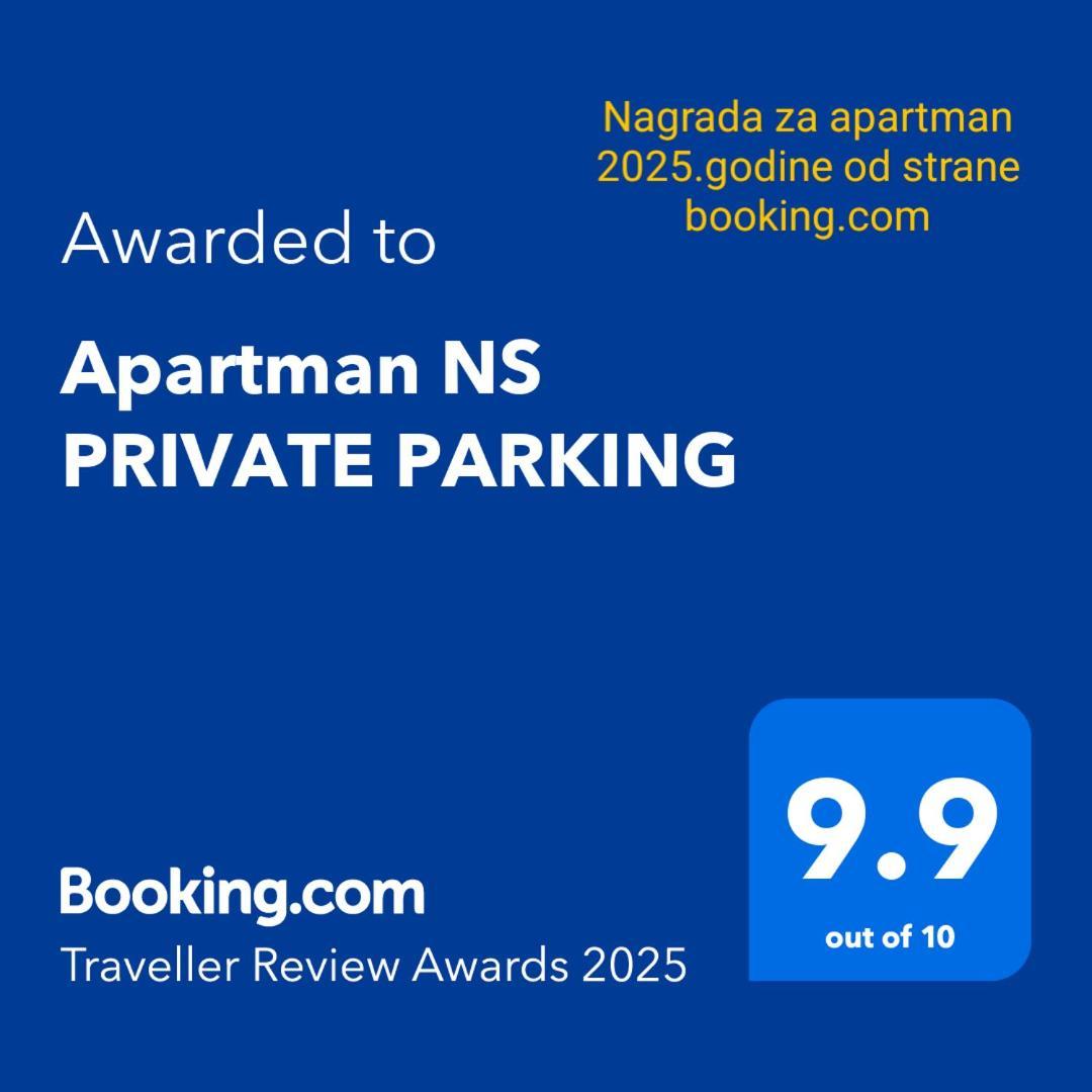 Appartamento Apartman Ns Private Parking Novi Sad Esterno foto